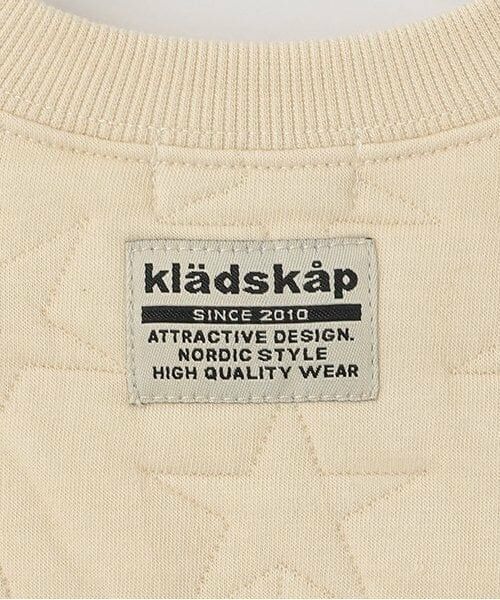 kladskap / クレードスコープ スウェット | ★働く車星キルトトレーナー | 詳細5