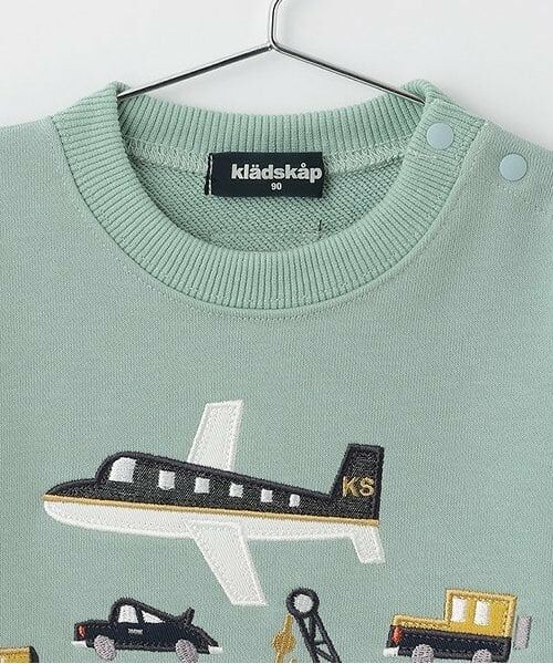 kladskap / クレードスコープ スウェット | 【人気商品再入荷】【直営店で取り扱い無し】乗り物アップリケトレーナー | 詳細2