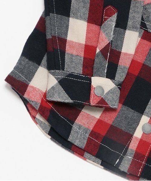 kladskap / クレードスコープ シャツ・ブラウス | 【人気商品再入荷】【直営店で取り扱い無し】恐竜チェック長袖シャツ | 詳細5