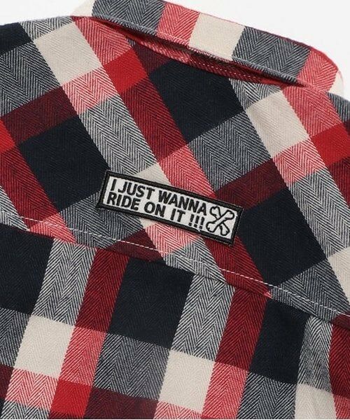 kladskap / クレードスコープ シャツ・ブラウス | 【人気商品再入荷】【直営店で取り扱い無し】恐竜チェック長袖シャツ | 詳細6