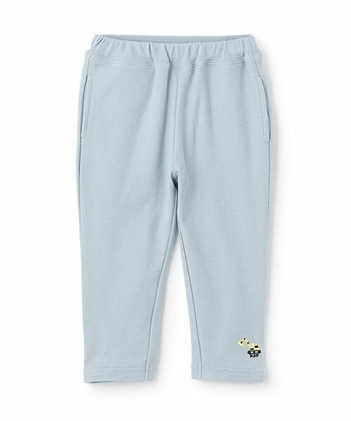 kladskap / クレードスコープ その他パンツ | 【人気商品再入荷】【直営店で取り扱い無し】重機刺しゅうロング丈レギパン（サックス）