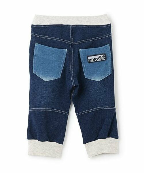kladskap / クレードスコープ その他パンツ | 【人気商品再入荷】【直営店で取り扱い無し】恐竜ワッペン6分丈裾リブパンツ | 詳細1