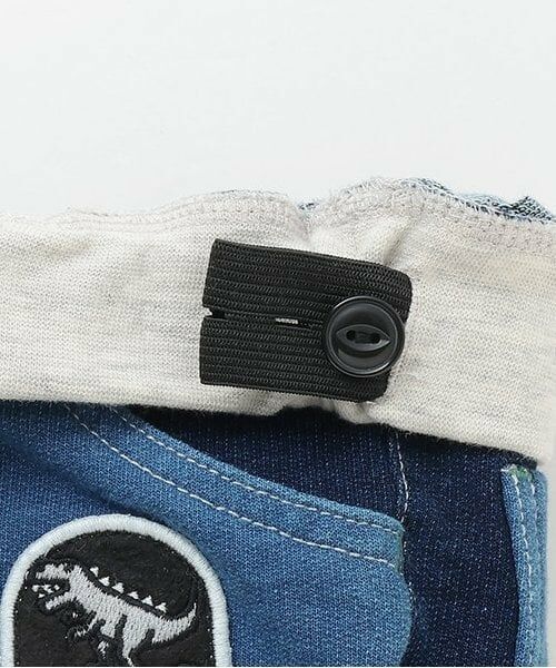 kladskap / クレードスコープ その他パンツ | 【人気商品再入荷】【直営店で取り扱い無し】恐竜ワッペン6分丈裾リブパンツ | 詳細3