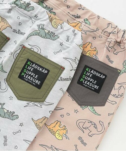 kladskap / クレードスコープ その他パンツ | 【人気商品再入荷】【直営店で取り扱い無し】恐竜総柄6分丈パンツ | 詳細6