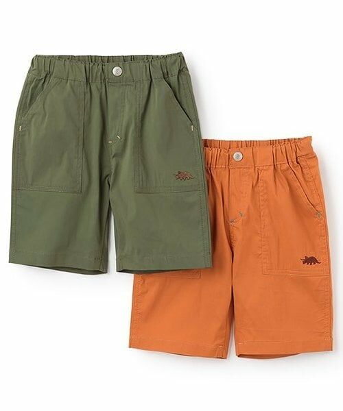 kladskap / クレードスコープ ショート・ハーフ・半端丈パンツ | 【人気商品再入荷】【直営店で取り扱い無し】恐竜ワンポイント6分丈パンツ | 詳細9