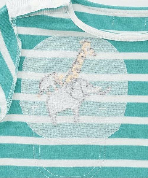 kladskap / クレードスコープ Tシャツ | 【人気商品再入荷】【直営店で取り扱い無し】ポケットからアニマルボーダー長袖Tシャツ | 詳細4