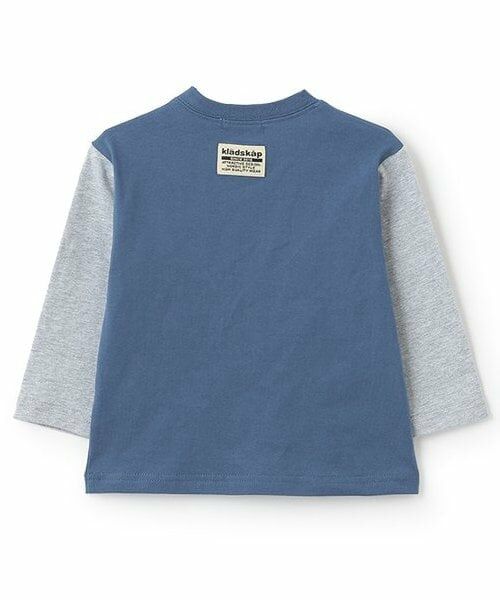 kladskap / クレードスコープ Tシャツ | 【人気商品再入荷】【直営店で取り扱い無し】Good dayザウルス袖配色長袖Tシャツ | 詳細1