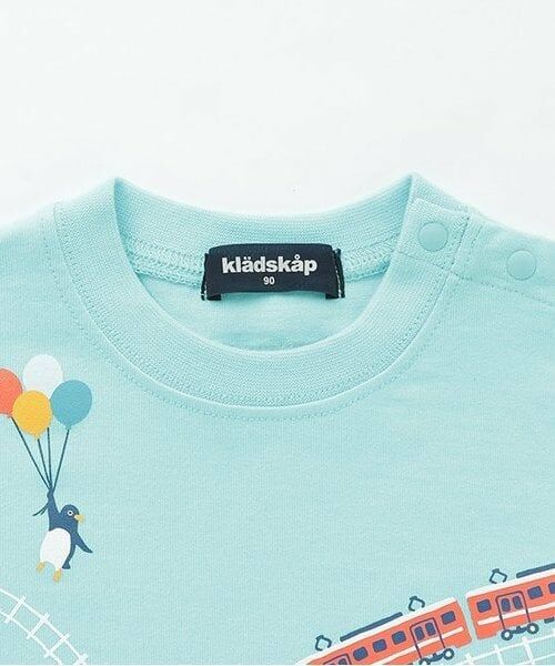 kladskap / クレードスコープ Tシャツ | 【人気商品再入荷】【直営店で取り扱い無し】電車アニマル遊園地長袖Tシャツ | 詳細2