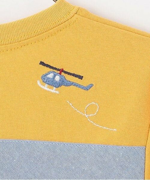 kladskap / クレードスコープ Tシャツ | 【人気商品再入荷】【直営店で取り扱い無し】乗り物アップリケ後ろ切替長袖Tシャツ | 詳細7