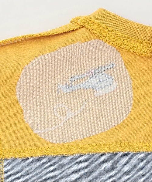 kladskap / クレードスコープ Tシャツ | 【人気商品再入荷】【直営店で取り扱い無し】乗り物アップリケ後ろ切替長袖Tシャツ | 詳細8