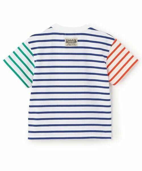 kladskap / クレードスコープ Tシャツ | 【人気商品再入荷】【直営店で取り扱い無し】ポケットにペンギンボーダー半袖Tシャツ | 詳細1