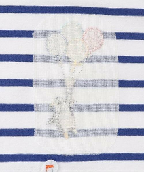 kladskap / クレードスコープ Tシャツ | 【人気商品再入荷】【直営店で取り扱い無し】ポケットにペンギンボーダー半袖Tシャツ | 詳細4