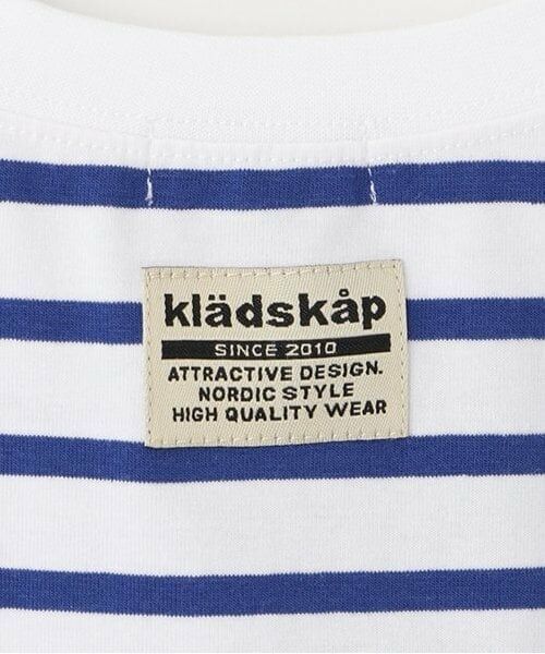kladskap / クレードスコープ Tシャツ | 【人気商品再入荷】【直営店で取り扱い無し】ポケットにペンギンボーダー半袖Tシャツ | 詳細7