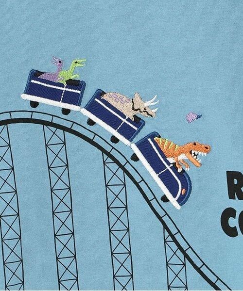 kladskap / クレードスコープ Tシャツ | 【人気商品再入荷】【直営店で取り扱い無し】ジェットコースター恐竜半袖Tシャツ | 詳細4