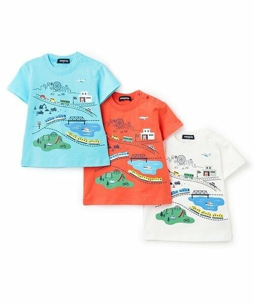 kladskap / クレードスコープ Tシャツ | 【人気商品再入荷】【直営店で取り扱い無し】街と乗り物グラフィック半袖Tシャツ | 詳細8