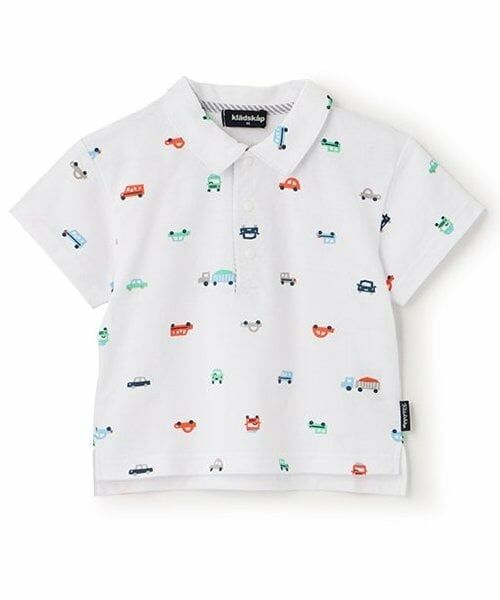 kladskap / クレードスコープ ポロシャツ | 【人気商品再入荷】【直営店で取り扱い無し】車柄半袖ポロシャツ（オフ ホワイト）