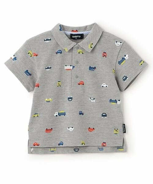 kladskap / クレードスコープ ポロシャツ | 【人気商品再入荷】【直営店で取り扱い無し】車柄半袖ポロシャツ（トップ グレー）