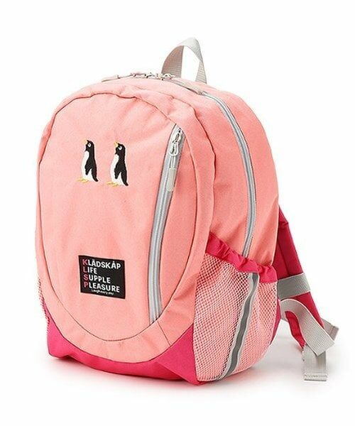kladskap / クレードスコープ リュック・バックパック | 【人気商品再入荷】【直営店で取り扱い無し】ワンポイント刺しゅうリュック（ピンク）