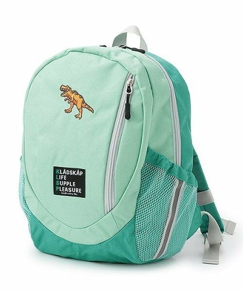 kladskap / クレードスコープ リュック・バックパック | 【人気商品再入荷】【直営店で取り扱い無し】ワンポイント刺しゅうリュック（エメラルド グリーン）