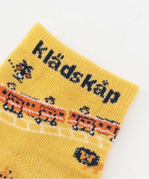 kladskap / クレードスコープ ソックス | 【人気商品再入荷】【直営店で取り扱い無し】電車とアニマル ショートソックス | 詳細1