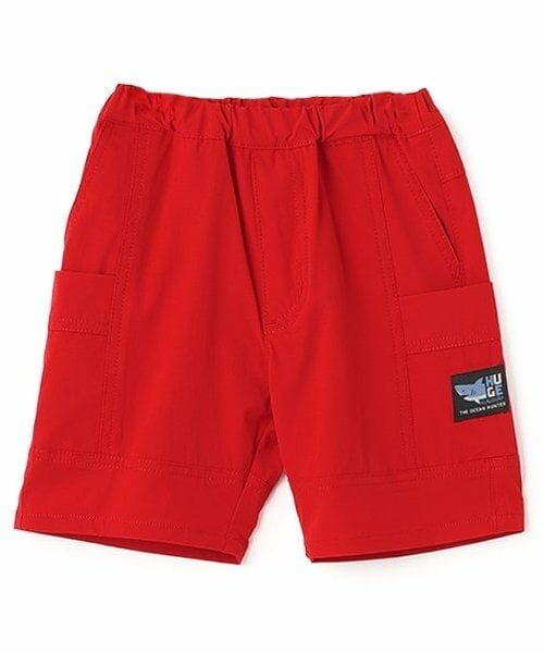 kladskap / クレードスコープ ショート・ハーフ・半端丈パンツ | 【人気商品再入荷】【直営店で取り扱い無し】サメ織りネーム5分丈パンツ（赤）