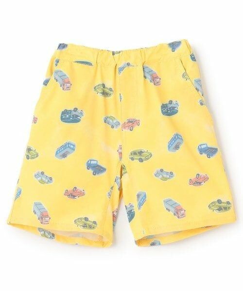 kladskap / クレードスコープ ショート・ハーフ・半端丈パンツ | 【人気商品再入荷】【直営店で取り扱い無し】総柄5分丈パンツ（黄）