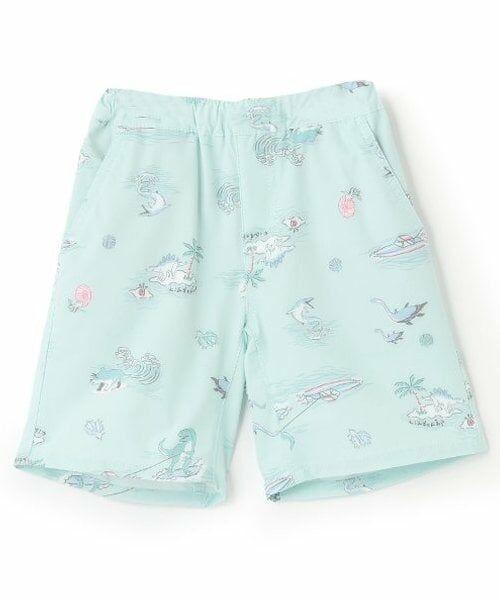 kladskap / クレードスコープ ショート・ハーフ・半端丈パンツ | 【人気商品再入荷】【直営店で取り扱い無し】総柄5分丈パンツ（ライト グリーン）