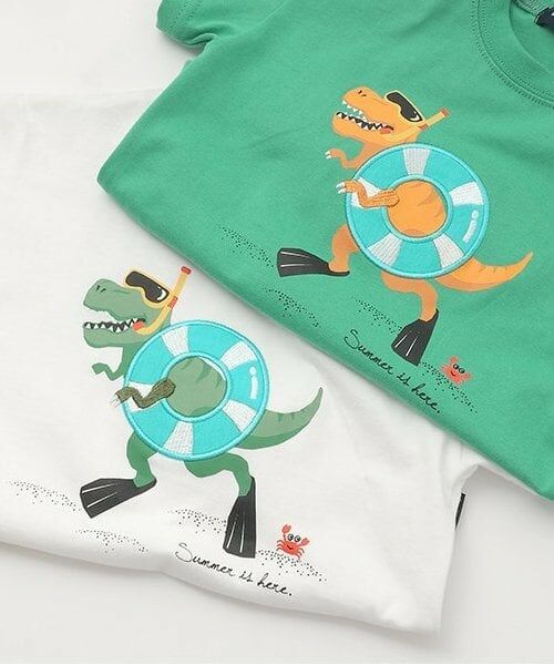 kladskap / クレードスコープ Tシャツ | 【人気商品再入荷】【直営店で取り扱い無し】スイムザウルス半袖Tシャツ | 詳細3