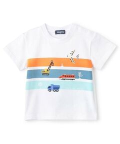 kladskap / クレードスコープ Tシャツ | 【人気商品再入荷】【直営店で取り扱い無し】乗り物アップリケ半袖Tシャツ