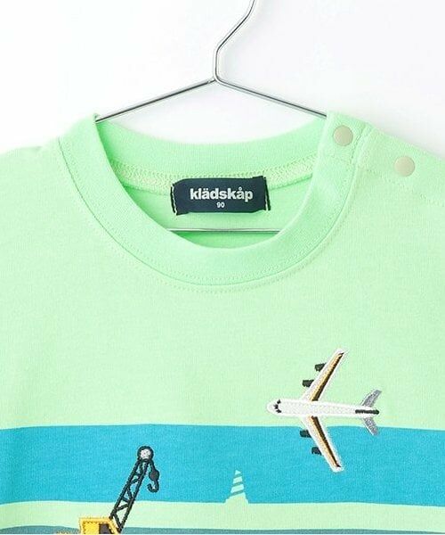 kladskap / クレードスコープ Tシャツ | 【人気商品再入荷】【直営店で取り扱い無し】乗り物アップリケ半袖Tシャツ | 詳細2