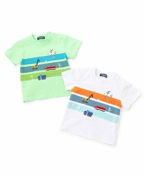 kladskap / クレードスコープ Tシャツ | 【人気商品再入荷】【直営店で取り扱い無し】乗り物アップリケ半袖Tシャツ | 詳細9