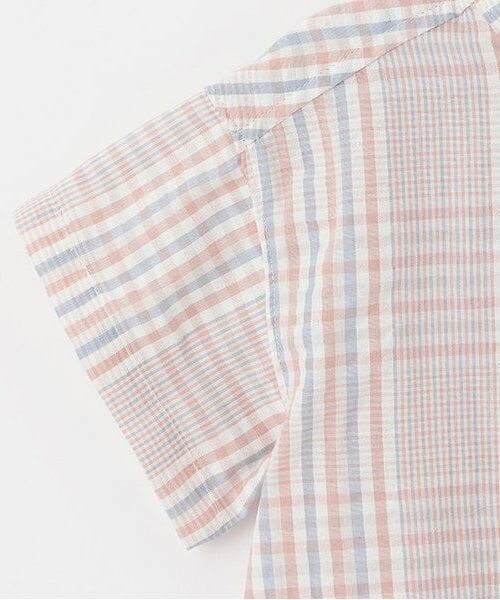 kladskap / クレードスコープ シャツ・ブラウス | 【人気商品再入荷】【直営店で取り扱い無し】電車チェックオーバーサイズ半袖シャツ | 詳細5