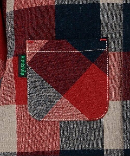 kladskap / クレードスコープ シャツ・ブラウス | 【人気商品再入荷】【直営店で取り扱い無し】電車刺しゅうチェック長袖シャツ | 詳細4