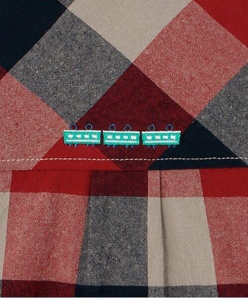 kladskap / クレードスコープ シャツ・ブラウス | 【人気商品再入荷】【直営店で取り扱い無し】電車刺しゅうチェック長袖シャツ | 詳細5