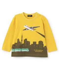 kladskap / クレードスコープ Tシャツ | 【人気商品再入荷】【直営店で取り扱い無し】空の旅/乗り物長袖Tシャツ