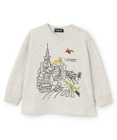 kladskap / クレードスコープ Tシャツ | 【人気商品再入荷】【直営店で取り扱い無し】旅ザウルス/恐竜長袖Tシャツ