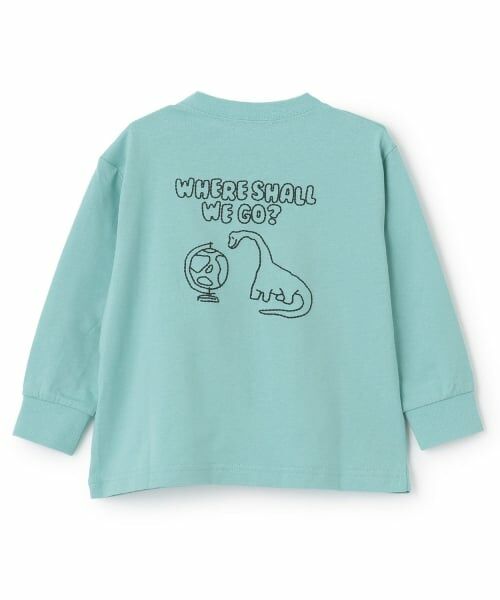 kladskap / クレードスコープ Tシャツ | 【人気商品再入荷】【直営店で取り扱い無し】旅ザウルス/恐竜長袖Tシャツ | 詳細1