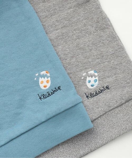 kladskap / クレードスコープ Tシャツ | 【人気商品再入荷】【直営店で取り扱い無し】恐竜刺しゅう袖ライン接結長袖Tシャツ | 詳細6