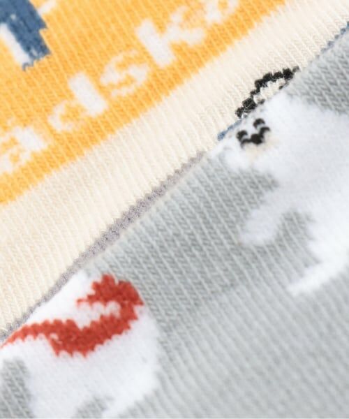 kladskap / クレードスコープ ソックス | 【人気商品再入荷】【直営店で取り扱い無し】空と電車の旅クルーソックス | 詳細4