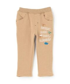 kladskap / クレードスコープ その他パンツ | 【人気商品再入荷】【直営店で取り扱い無し】恐竜刺しゅうロング丈ストレートパンツ