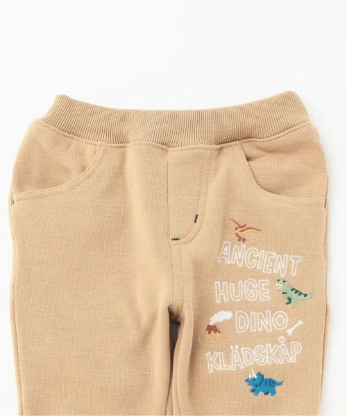 kladskap / クレードスコープ その他パンツ | 【人気商品再入荷】【直営店で取り扱い無し】恐竜刺しゅうロング丈ストレートパンツ | 詳細2