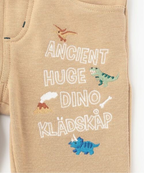 kladskap / クレードスコープ その他パンツ | 【人気商品再入荷】【直営店で取り扱い無し】恐竜刺しゅうロング丈ストレートパンツ | 詳細5