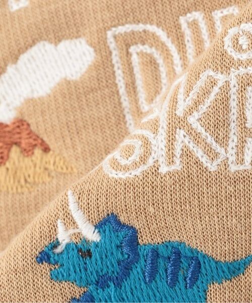 kladskap / クレードスコープ その他パンツ | 【人気商品再入荷】【直営店で取り扱い無し】恐竜刺しゅうロング丈ストレートパンツ | 詳細9