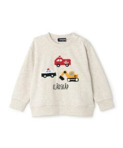 kladskap / クレードスコープ スウェット | 【人気商品再入荷】【直営店で取り扱い無し】働く車編みモチーフトレーナー