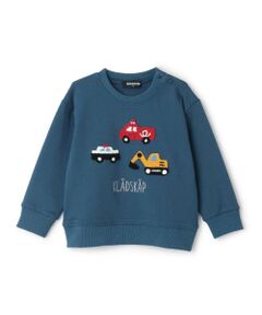 kladskap / クレードスコープ スウェット | 【人気商品再入荷】【直営店で取り扱い無し】働く車編みモチーフトレーナー