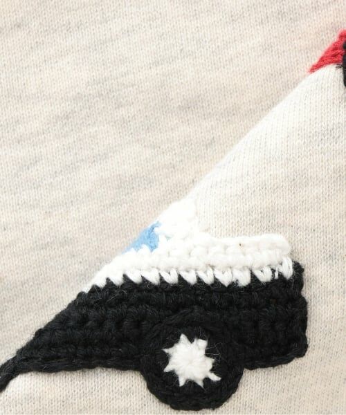 kladskap / クレードスコープ スウェット | 【人気商品再入荷】【直営店で取り扱い無し】働く車編みモチーフトレーナー | 詳細6