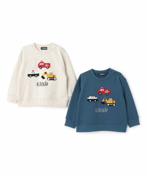 kladskap / クレードスコープ スウェット | 【人気商品再入荷】【直営店で取り扱い無し】働く車編みモチーフトレーナー | 詳細7