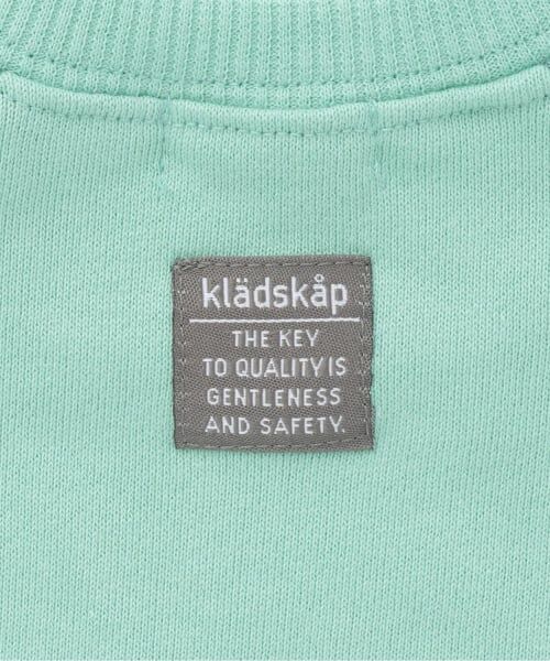 kladskap / クレードスコープ スウェット | 【人気商品再入荷】【直営店で取り扱い無し】電車刺しゅう袖ボーダートレーナー | 詳細5