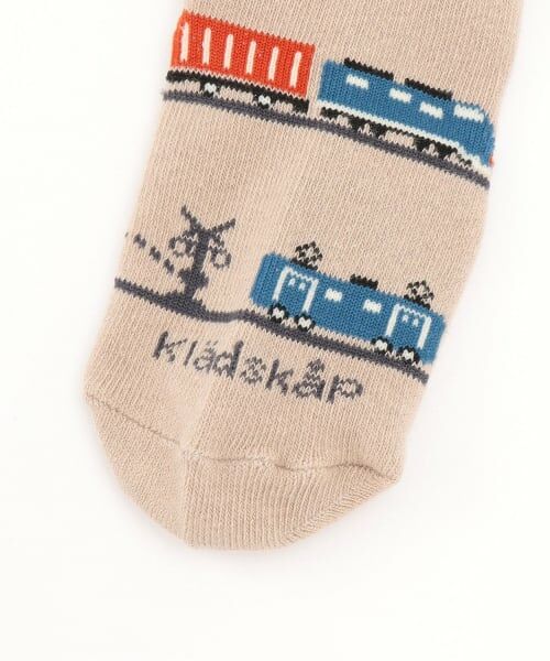 kladskap / クレードスコープ ソックス | 【人気商品再入荷】【直営店で取り扱い無し】電車クルーソックス | 詳細1