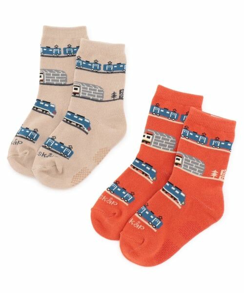 kladskap / クレードスコープ ソックス | 【人気商品再入荷】【直営店で取り扱い無し】電車クルーソックス | 詳細4